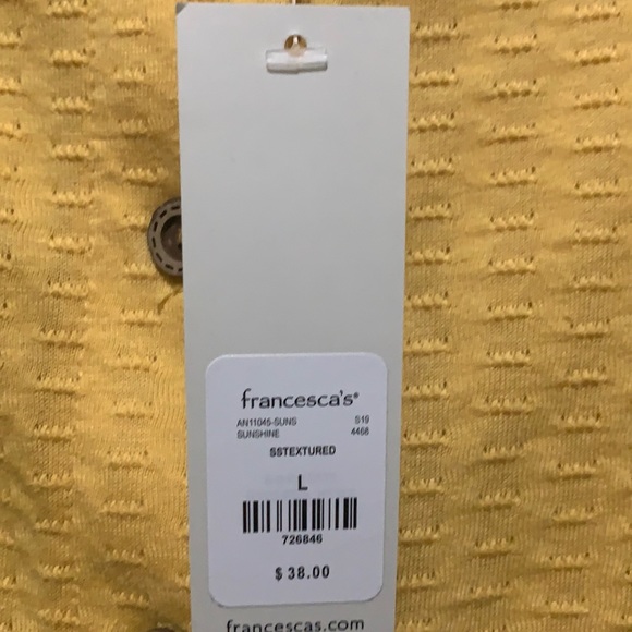 Women’s Yellow Top - Picture 2 of 2